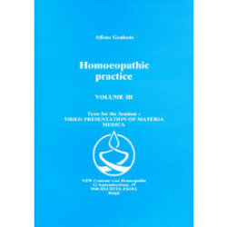 Homeopathic Practice by Alfons Geukens - Volume 3, available as add on in radaropus homeopathic software program