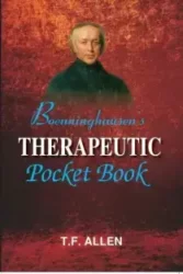 Boenninghausen’s Therapeutic Pocketbook by Timothy Field Allen, availble as add on in radaropus homeopathic software program