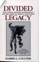 Divided Legacy: The Conflict between Homeopathy and the American Medical Association by Harris Coulter, available as an add on in radaropus homeopathic software program